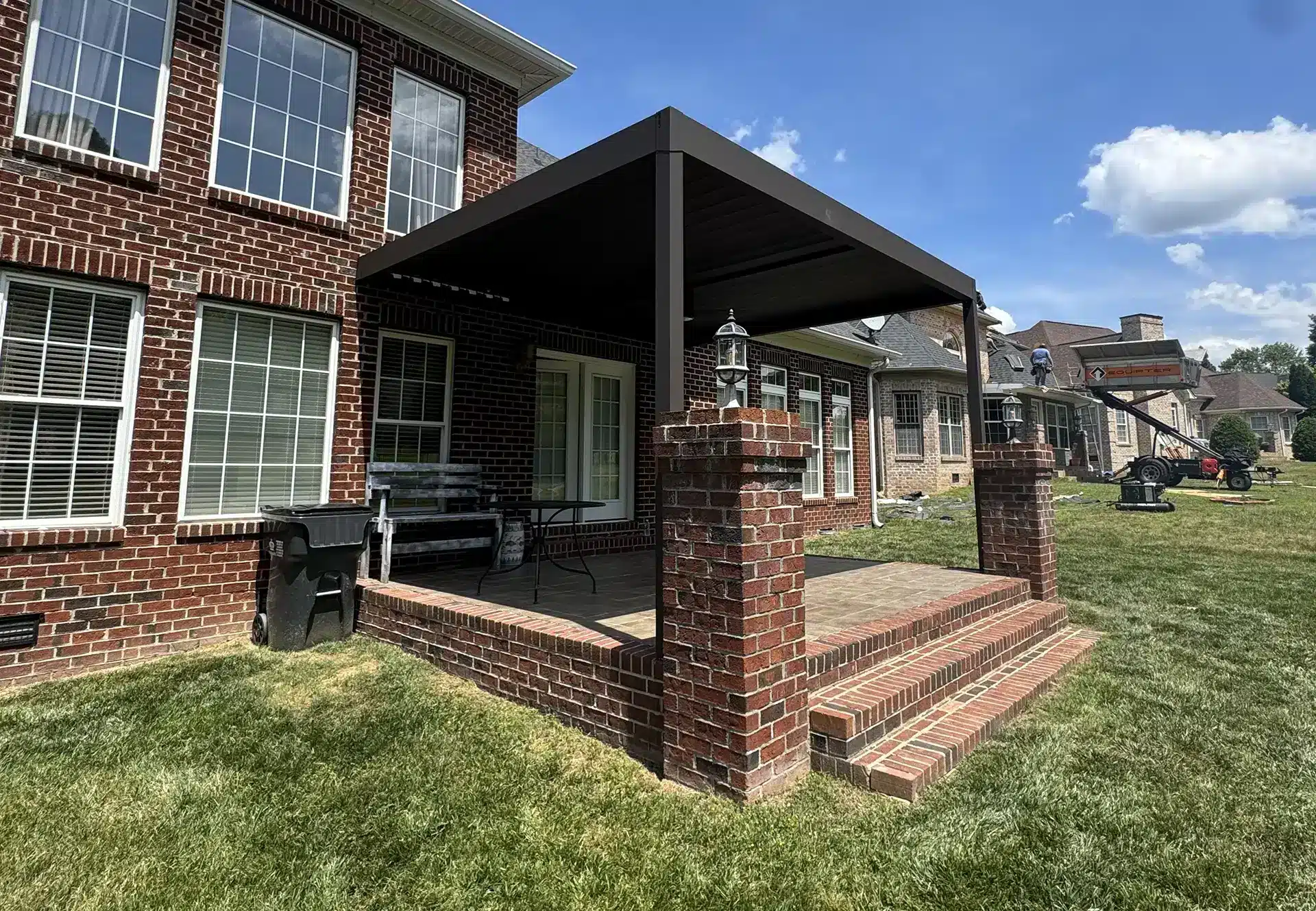 Custom deck built in Davidson, NC near Lake Norman